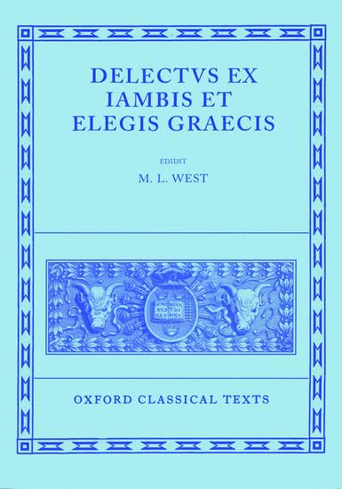 Delectus Ex Iambis Et Elegis Graecis Historical Fiction