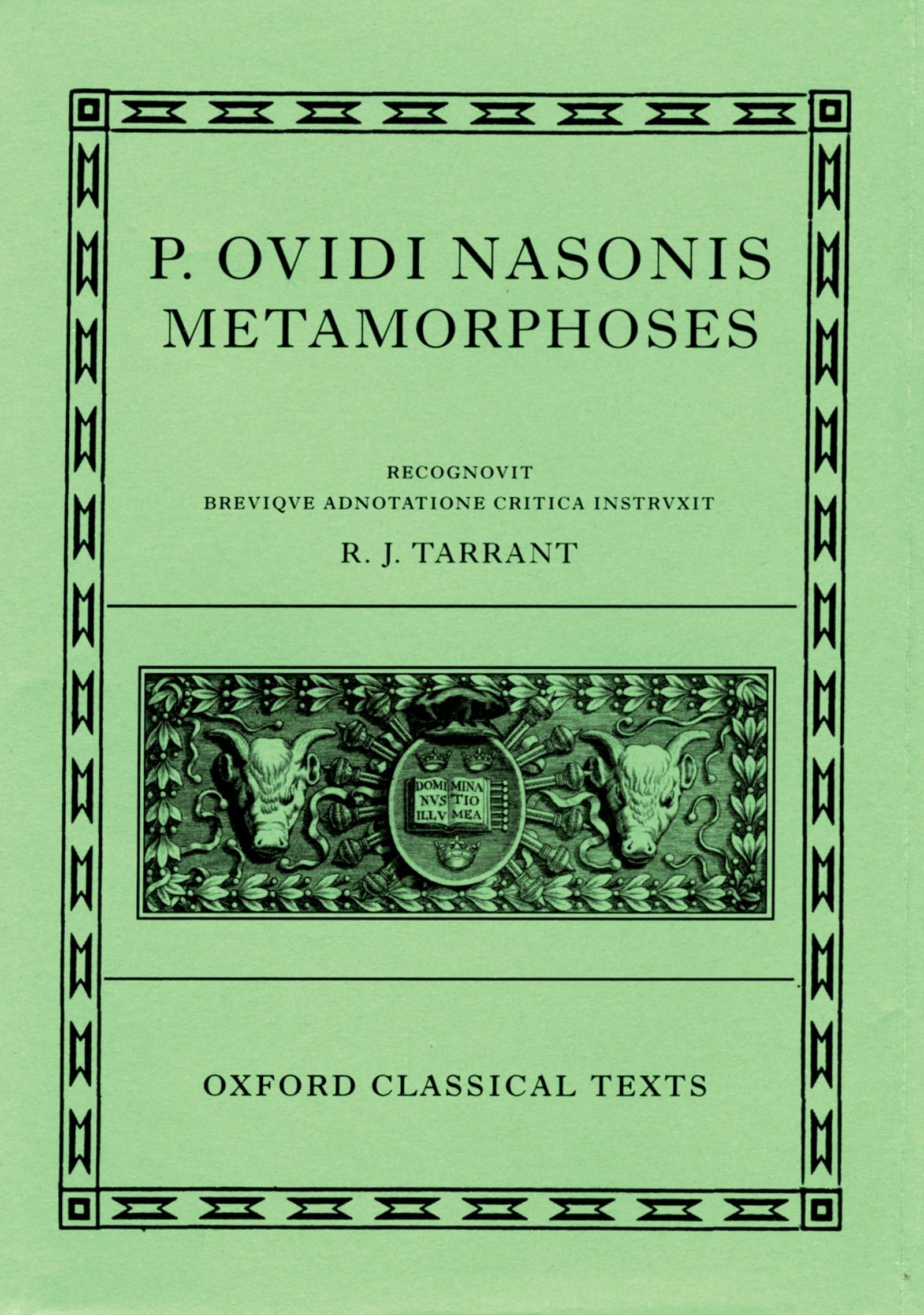 Metamorphoses Poetry