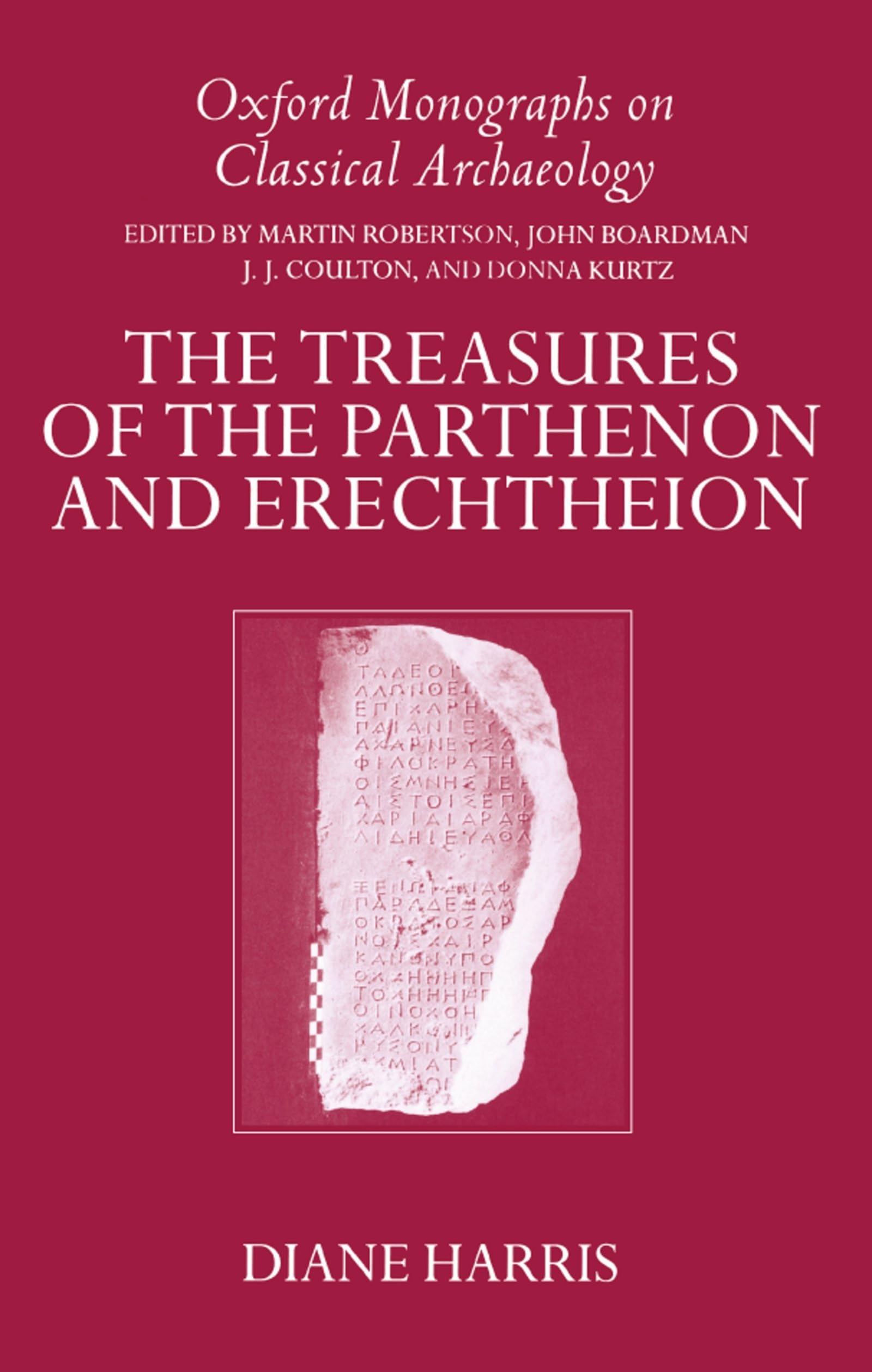 The Treasures of the Parthenon and Erechtheion Social Sciences