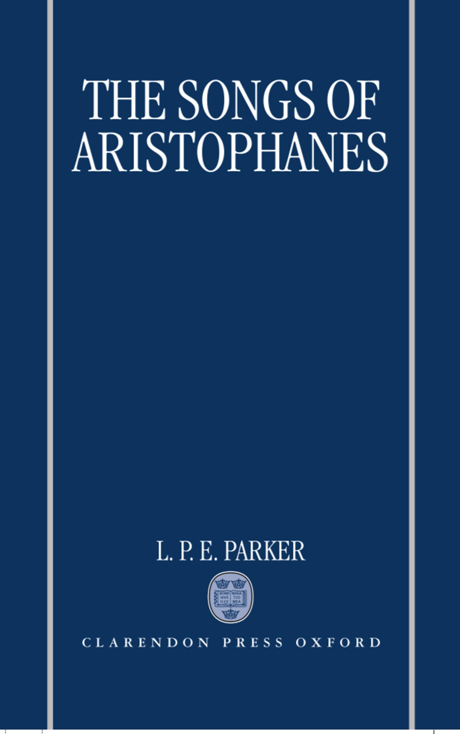 The Songs of Aristophanes Drama