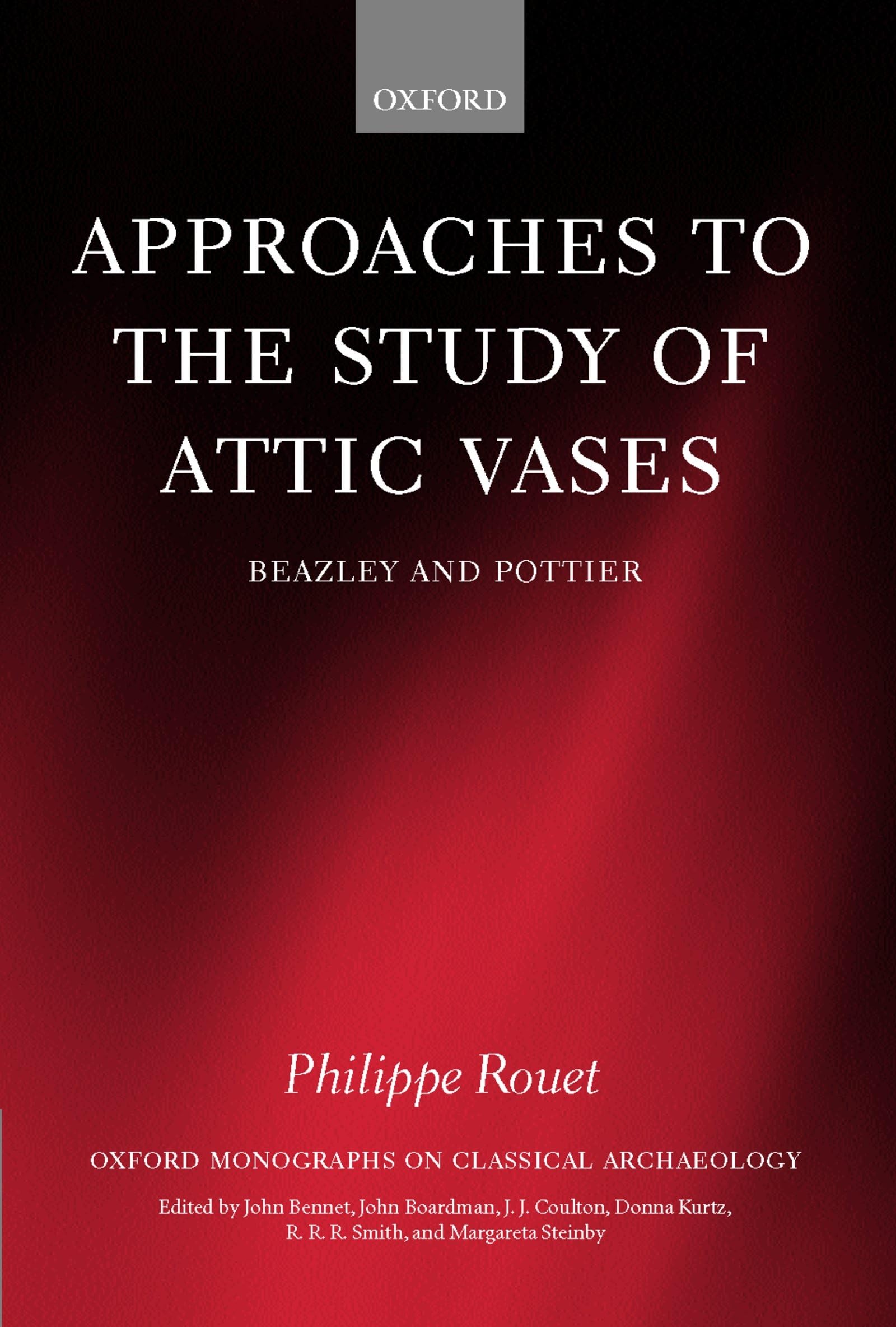 Approaches to the Study of Attic Vases Social Sciences