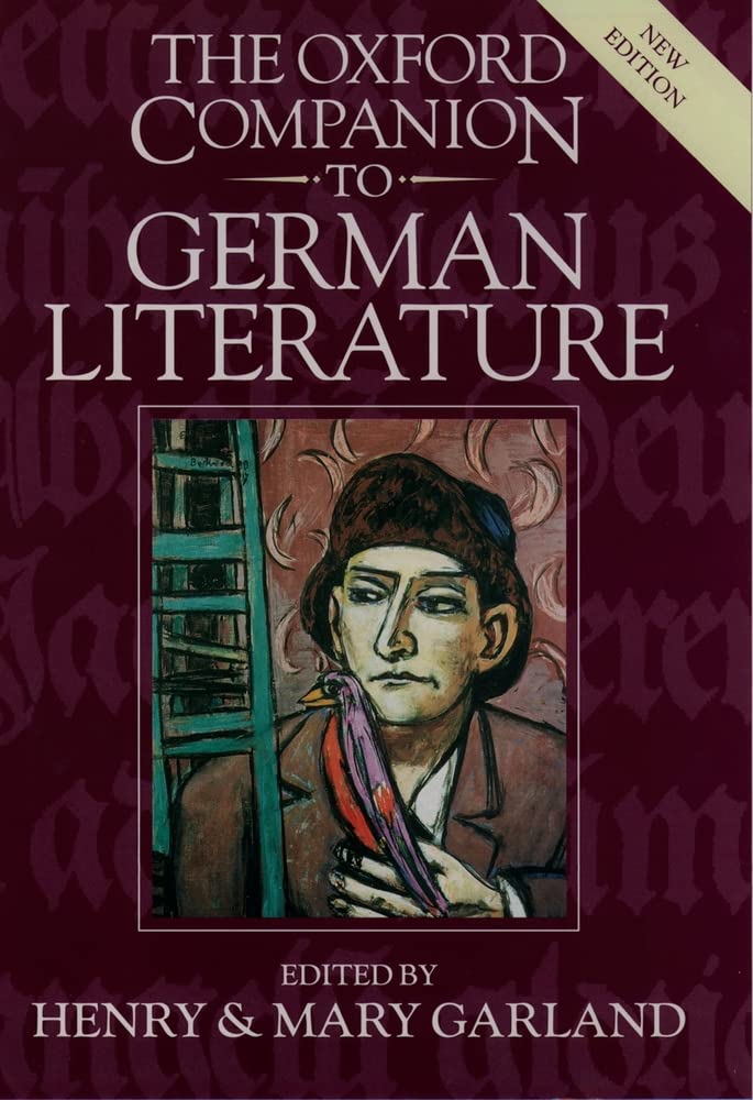 The Oxford Companion to German Literature Contemporary literature