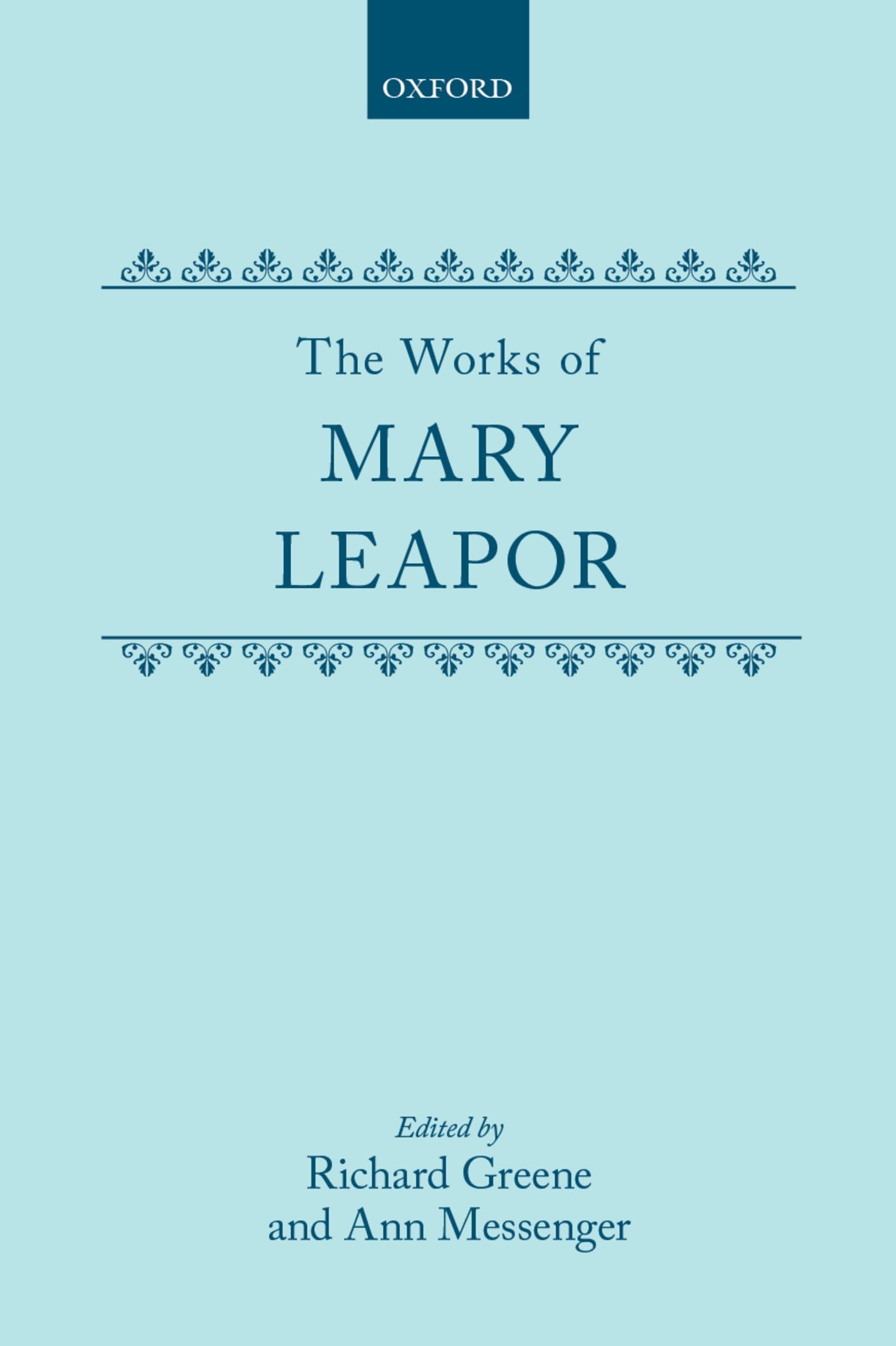 The Works of Mary Leapor Poetry
