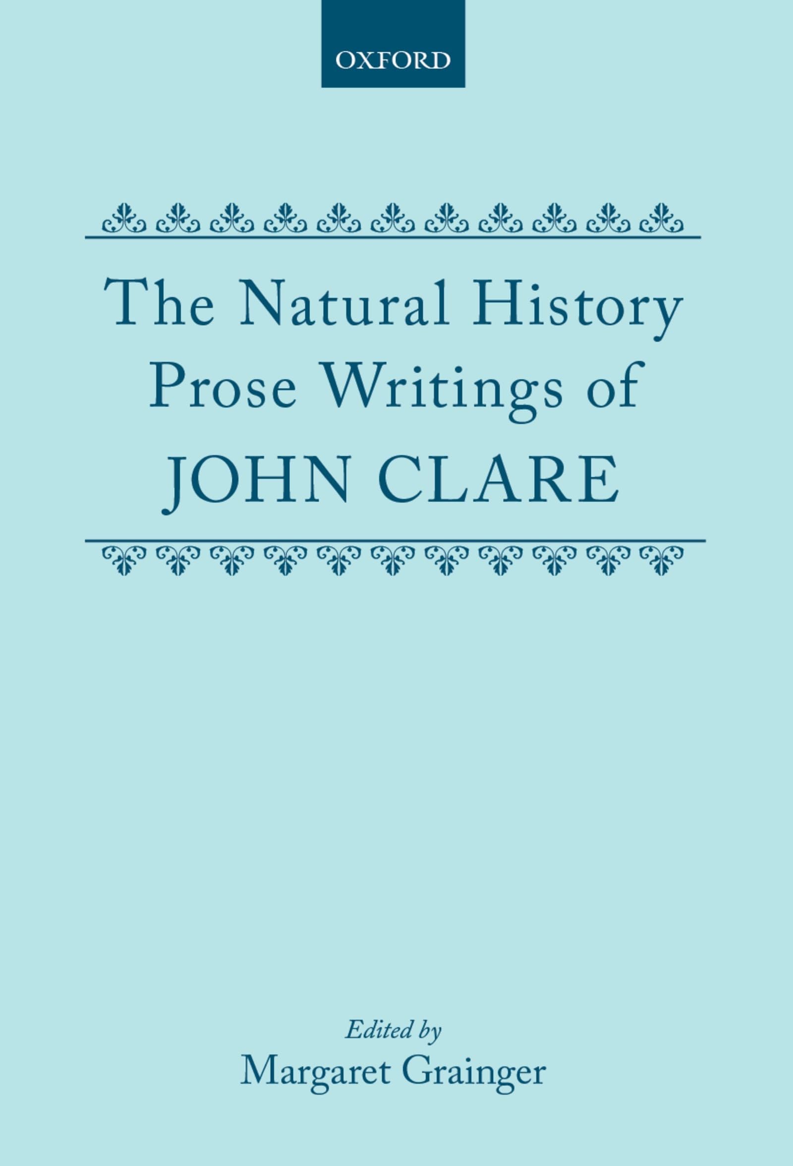 The Natural History Prose Writings, 1793-1864 Social Sciences