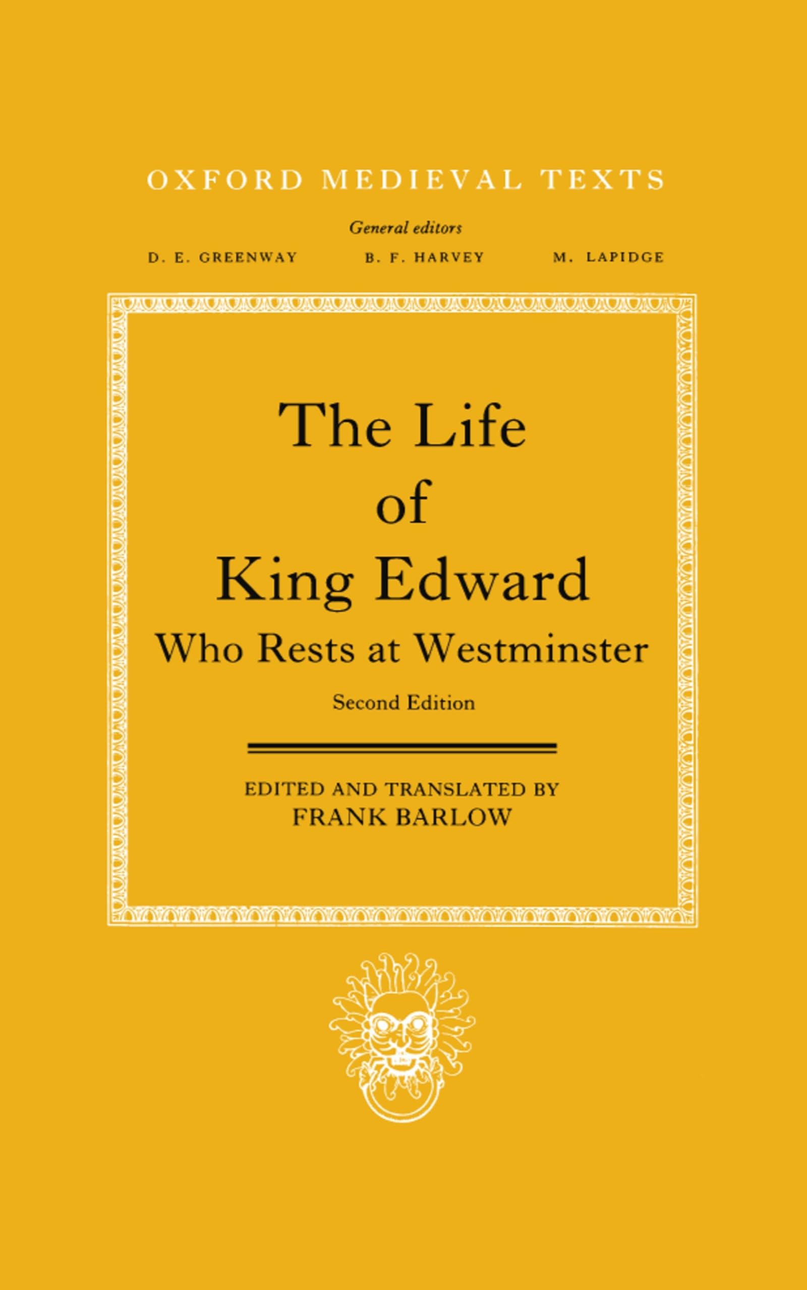 The Life of King Edward Who Rests at Westminster Social Sciences