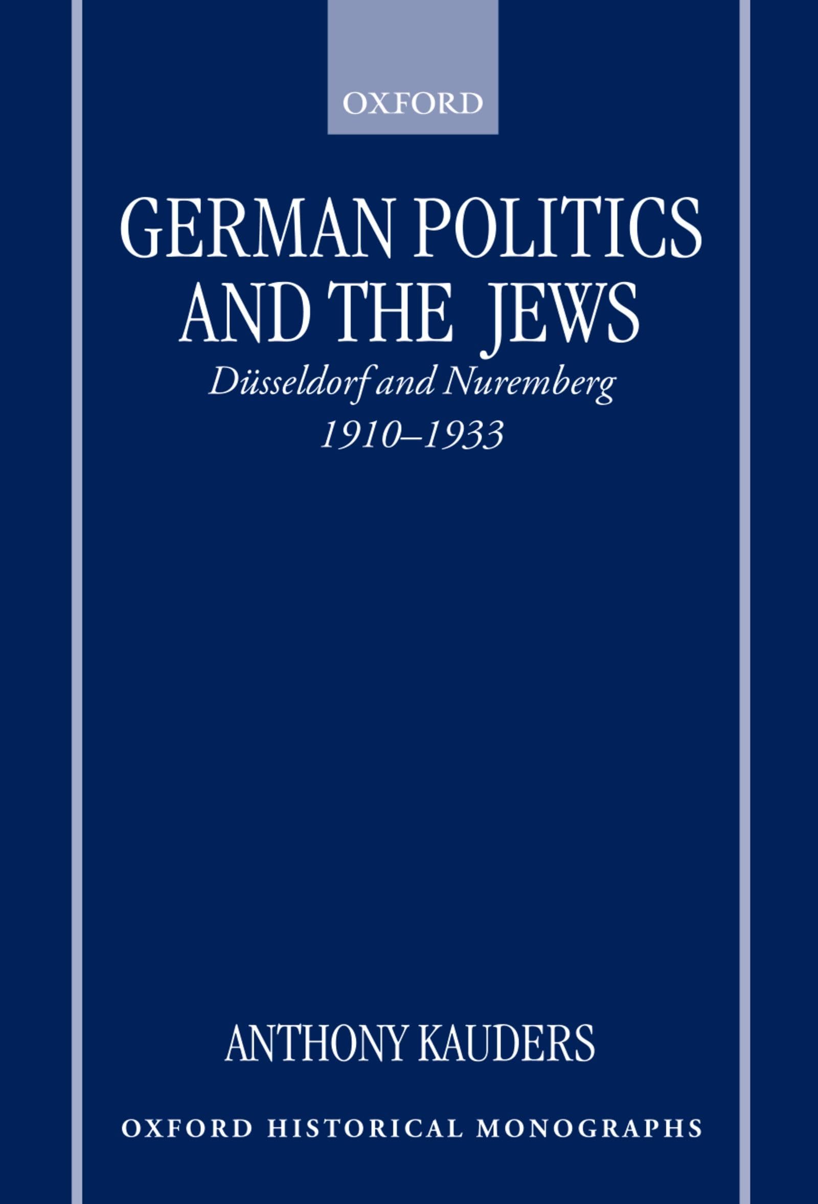 German Politics and the Jews Law