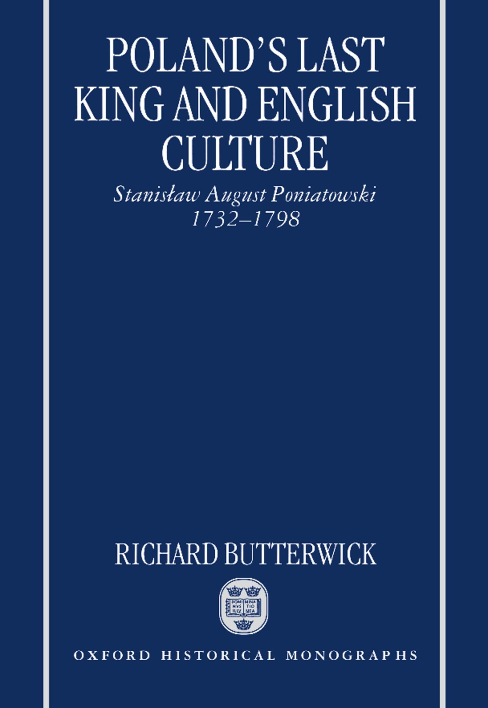 Poland's Last King and English Culture Social Sciences