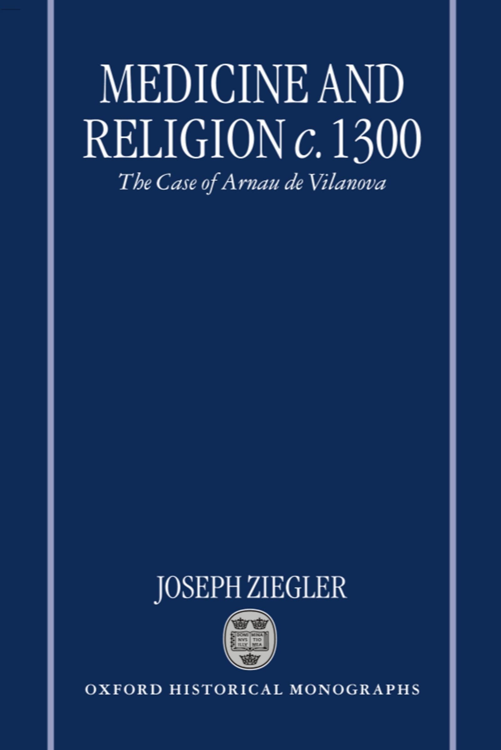 Medicine and Religion 1300 Medicine