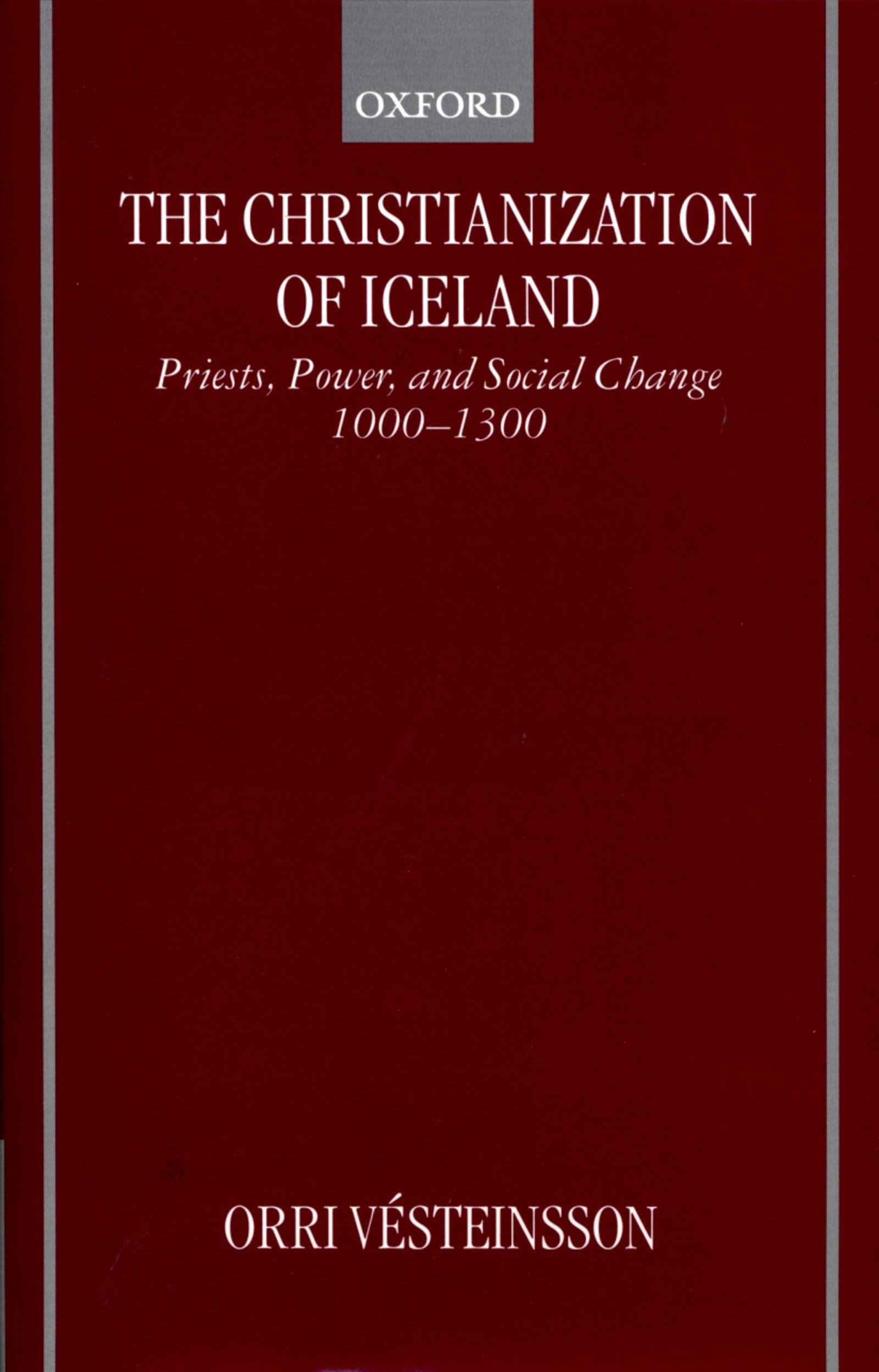 The Christianization of Iceland Social Sciences