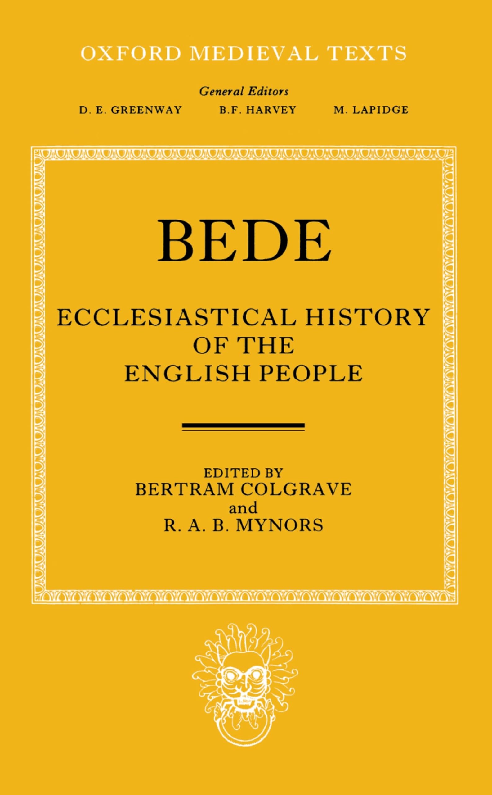 Bede's Eccleiastical History of the English People Philosophy