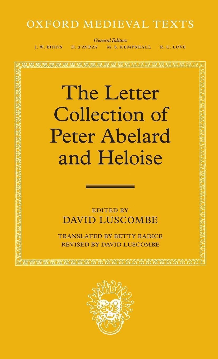 LETTER COLLECT OF ABELARD HELOISE OMT C Philosophy