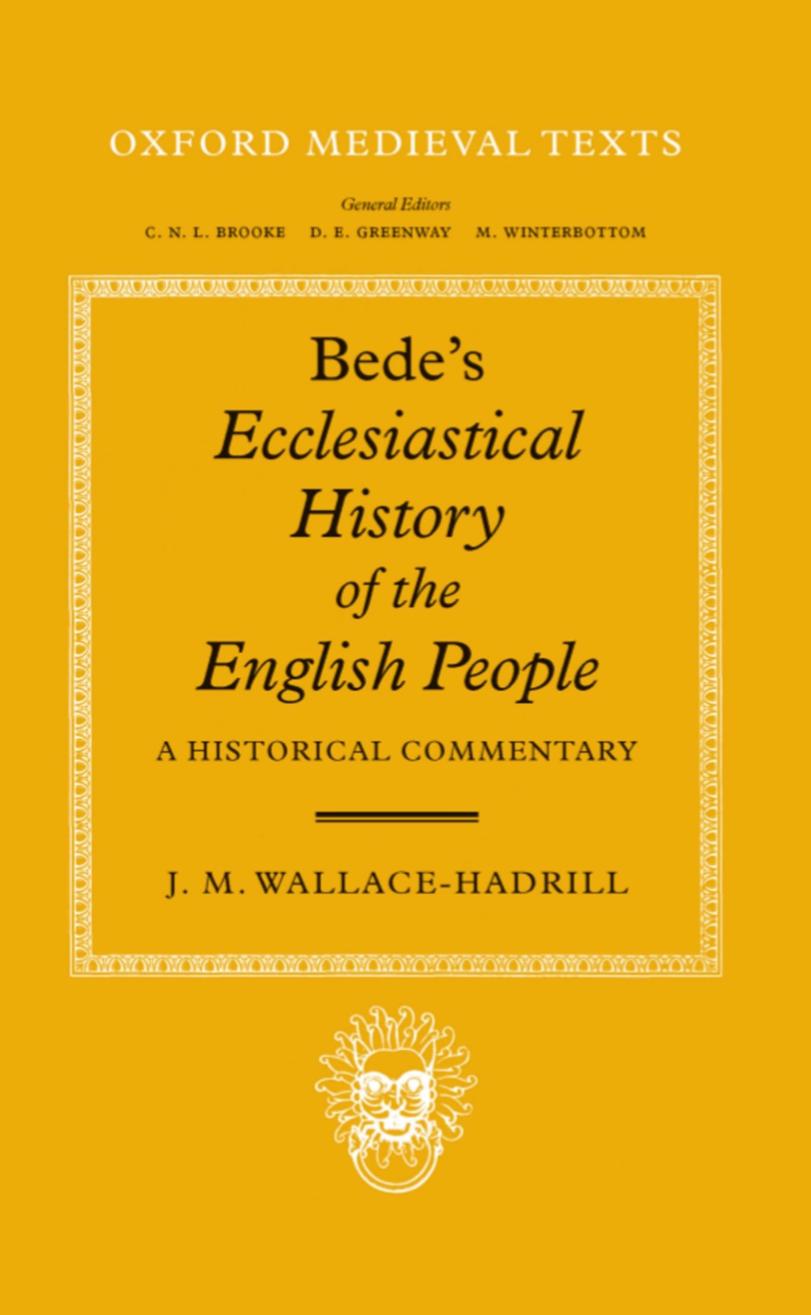 Bede's Ecclesiastical History of the English People Philosophy