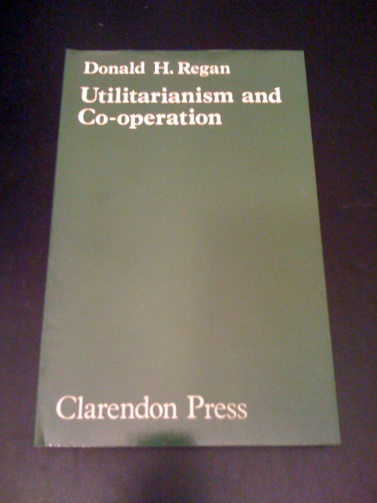 Product Image: Utilitarianism and Cooperation