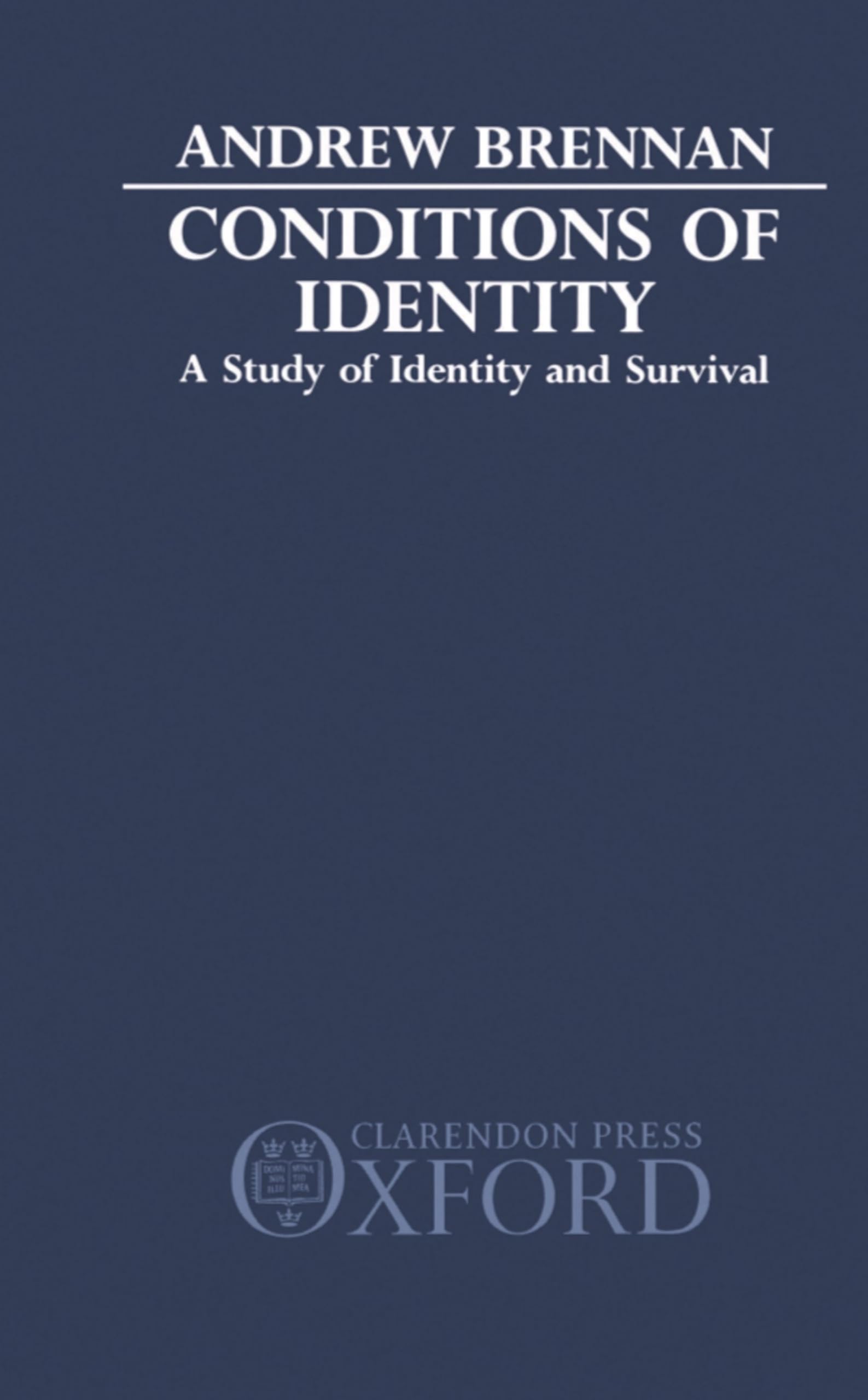 Conditions of Identity Philosophy