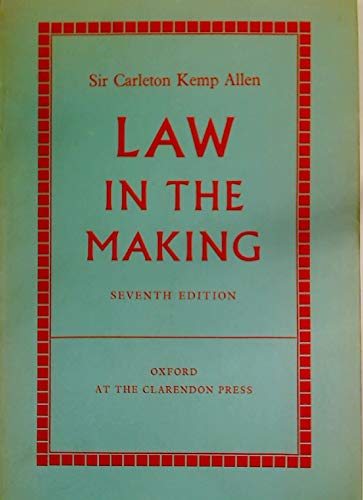 Product Image: Law in Making