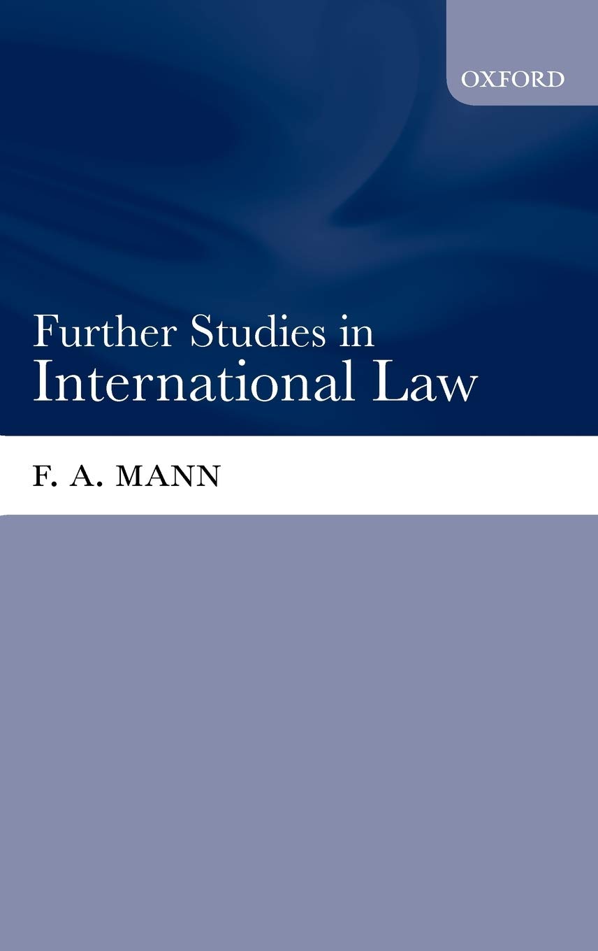 Further Studies in International Law Law