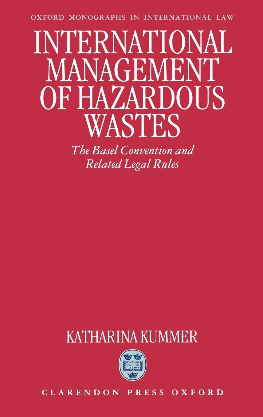 International Management of Hazardous Wastes Law