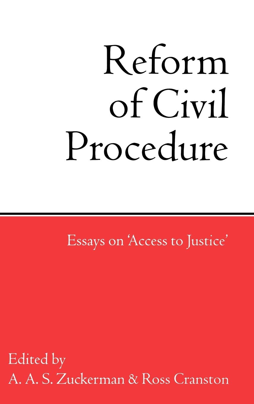 Reform of Civil Procedure Law