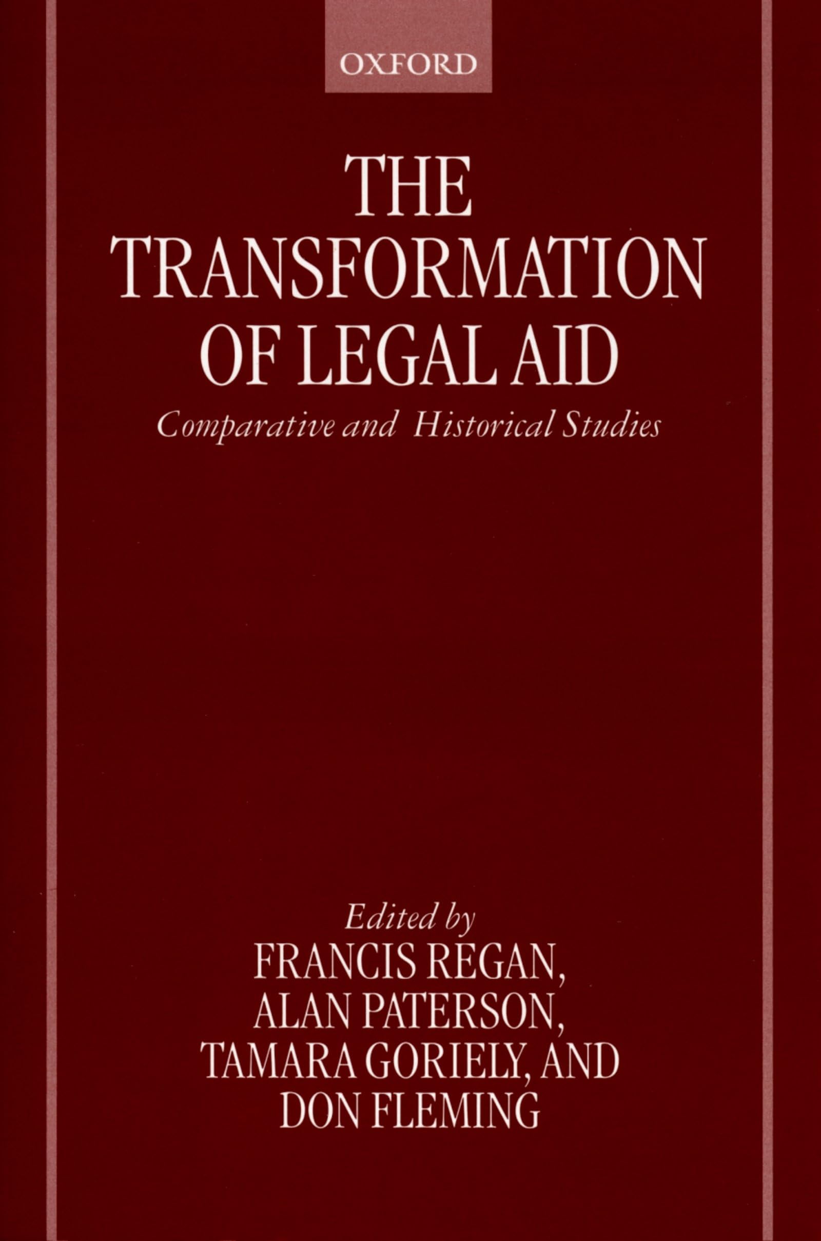 The Transformation of Legal Aid Law