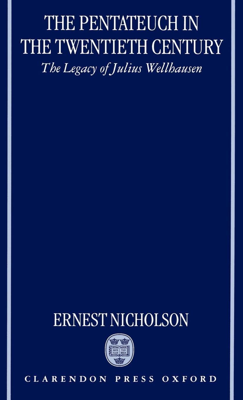 The Pentateuch in the Twentieth Century Religion & Esotericism