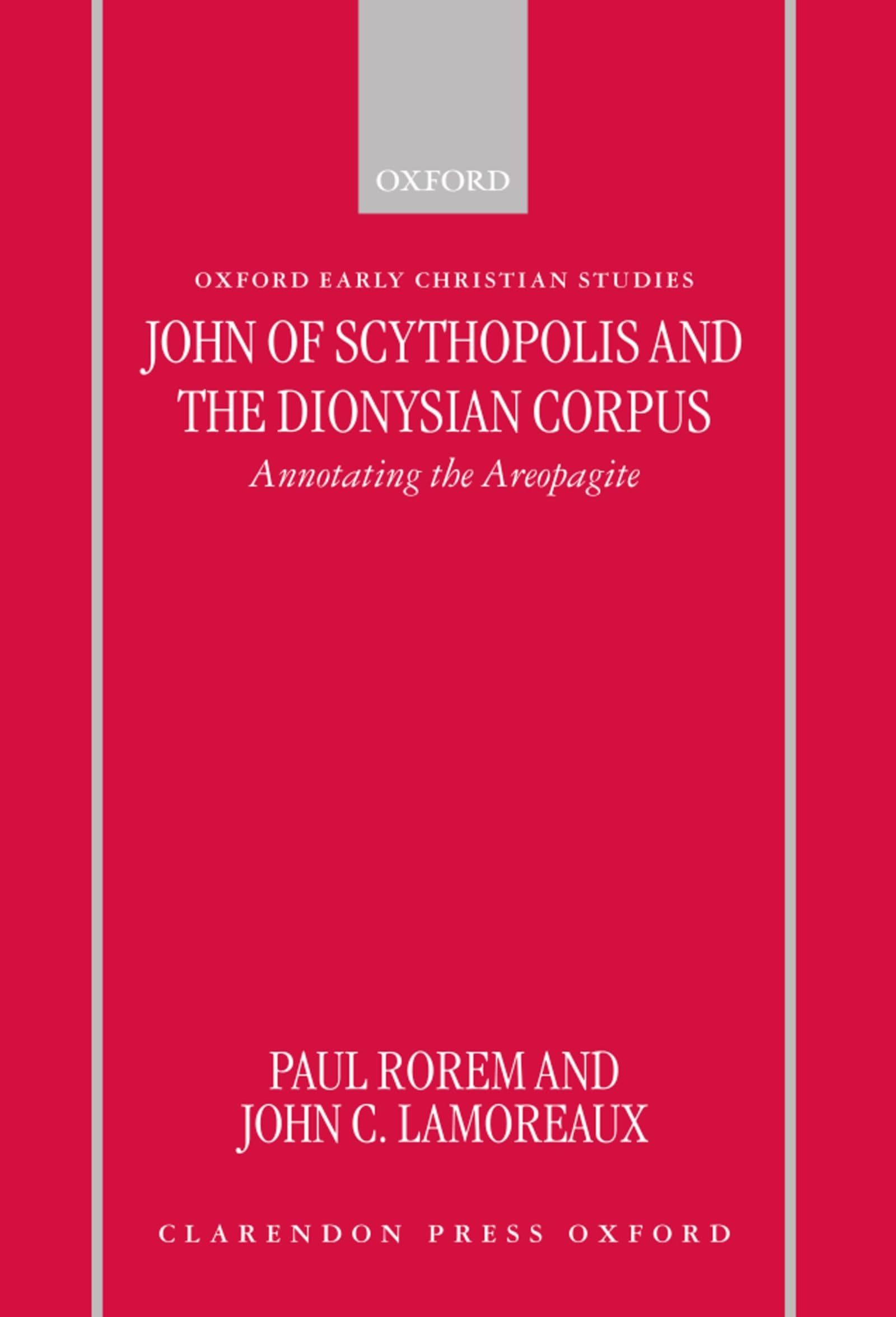 John of Scythopolis and the Dionysian Corpus Philosophy