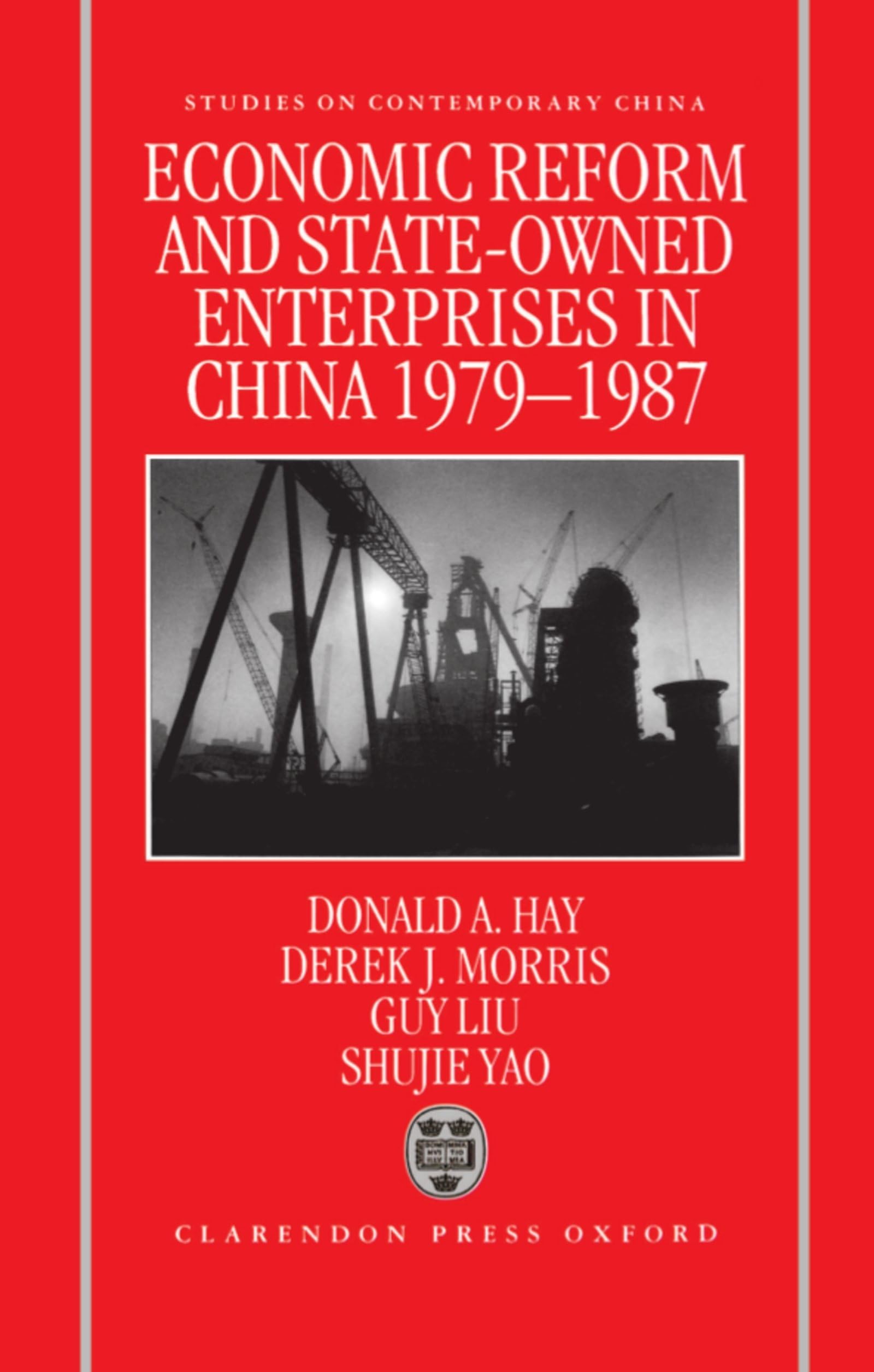 Economic Reform and State-Owned Enterprises in China, 1979-87 Medicine