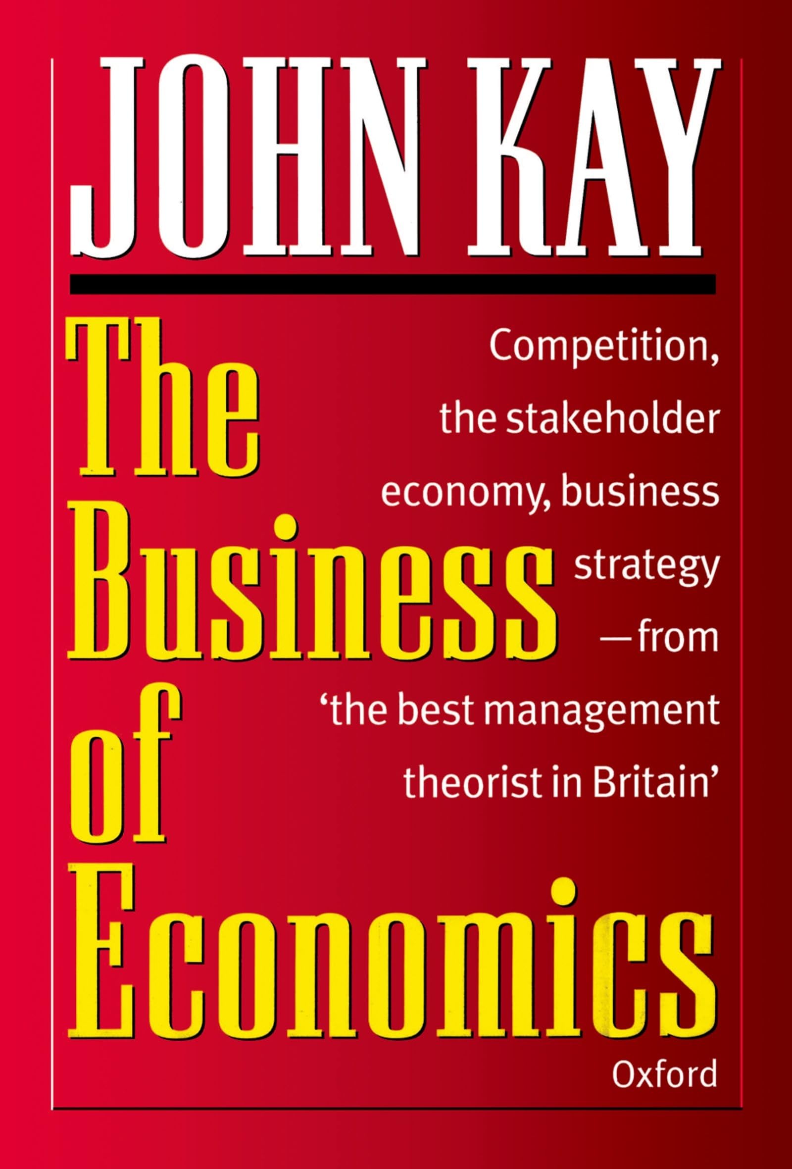 The Business of Economics book
