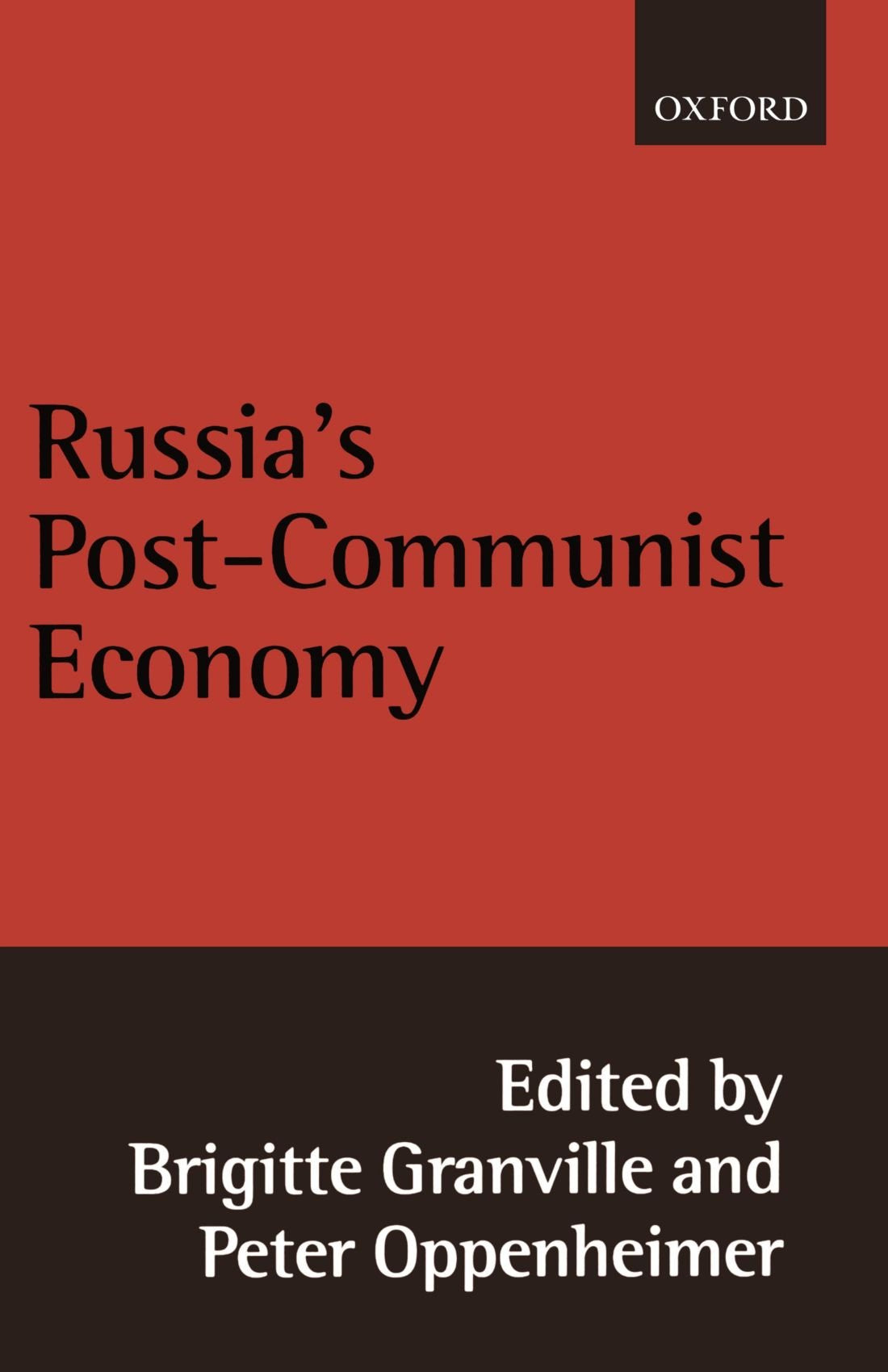 Russia's Post-Communist Economy book