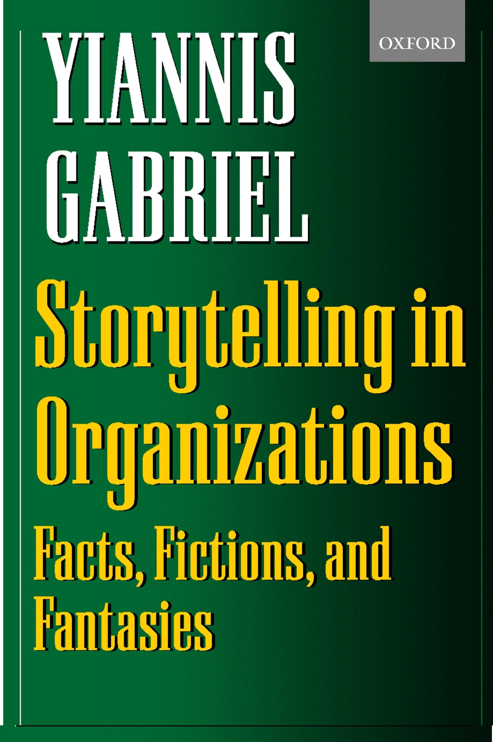 Storytelling in Organizations Law