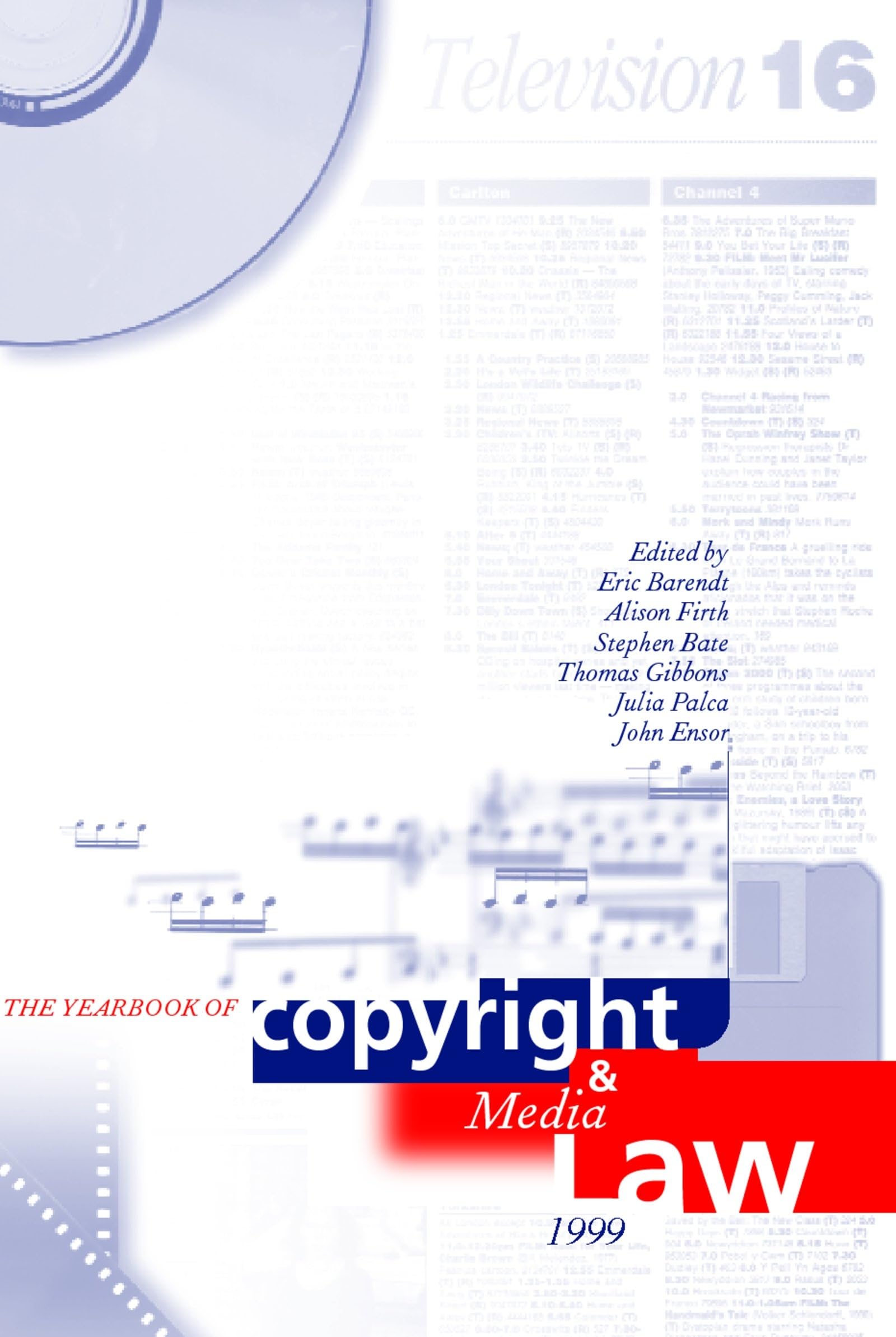 The Yearbook of Copyright and Media Law Law