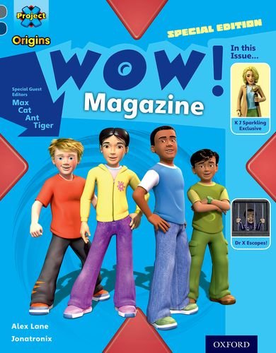 Project X Origins: Grey Book Band, Oxford Level 14: In the News: WOW! Magazine Foreign Languages ​​& Dictionaries