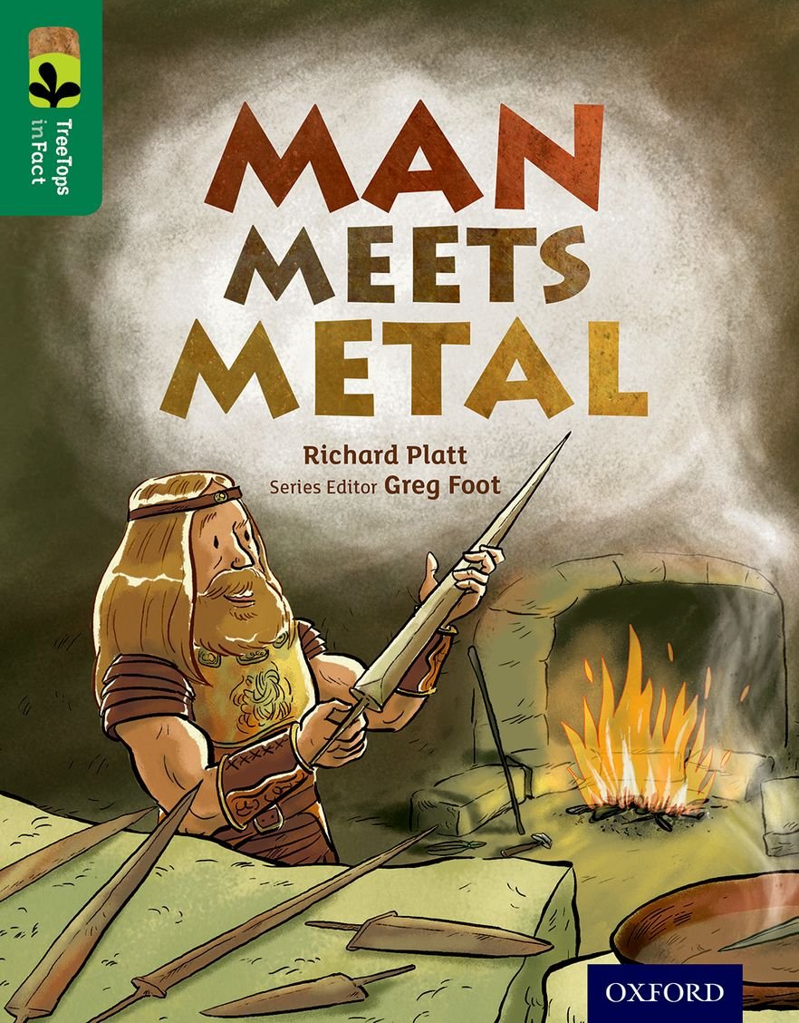 Oxford Reading Tree TreeTops inFact: Level 12: Man Meets Metal Foreign Languages ​​& Dictionaries