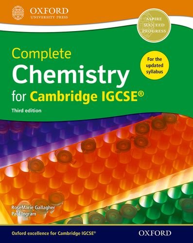Complete Chemistry for Cambridge Igcse Rg Business & Technology