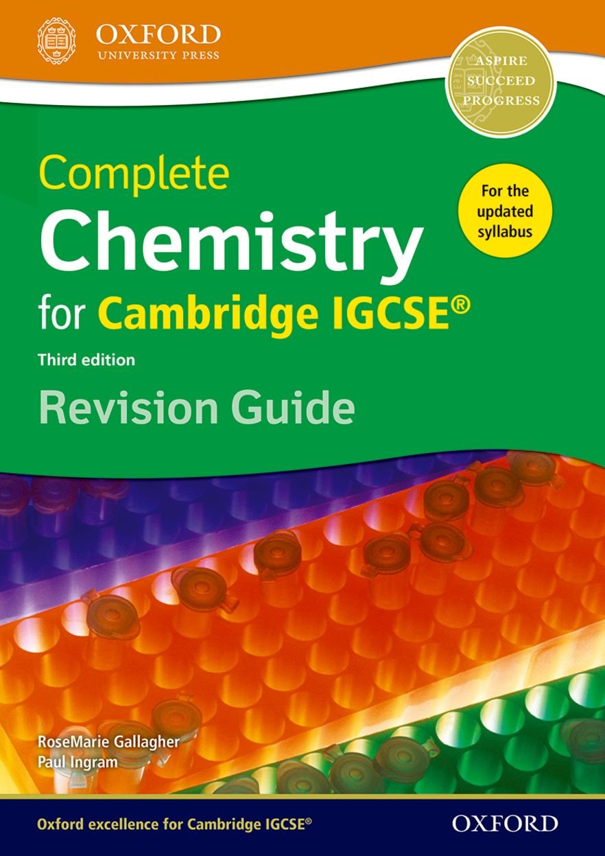 Complete Chemistry for Cambridge IGCSE Revision Guide: Third Edition Professional & Reference Books