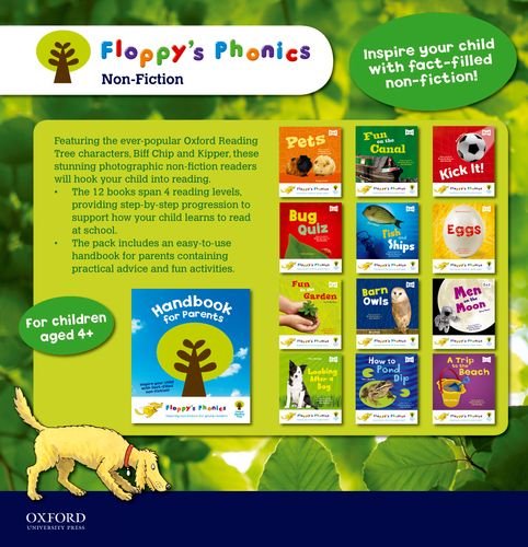 Floppy's Phonics Non-Fiction 13 Books set With Handbook For Parents Pets,fun on Books
