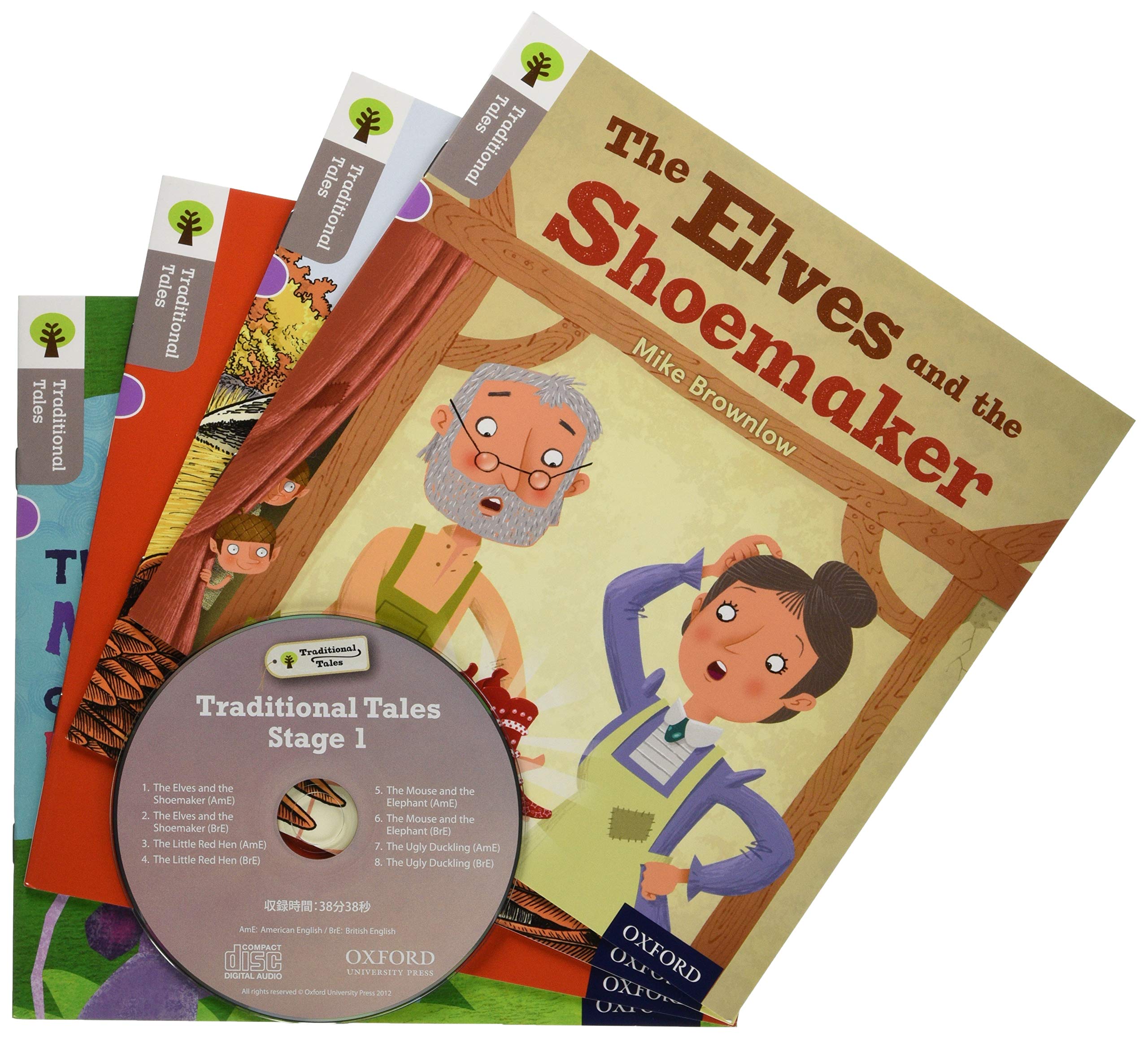 Oxford Reading Tree Traditional Tales Level 1. Mixed Pack of 4 Professional & Reference Books