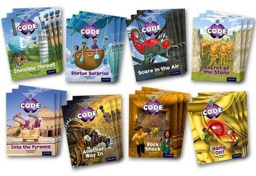 Project X Code: Wonders of the World & Pyramid Peril Class Pack of 24 Novels & Short Stories