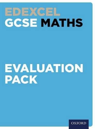 Edexcel GCSE Maths Evaluation Pack Non-fiction