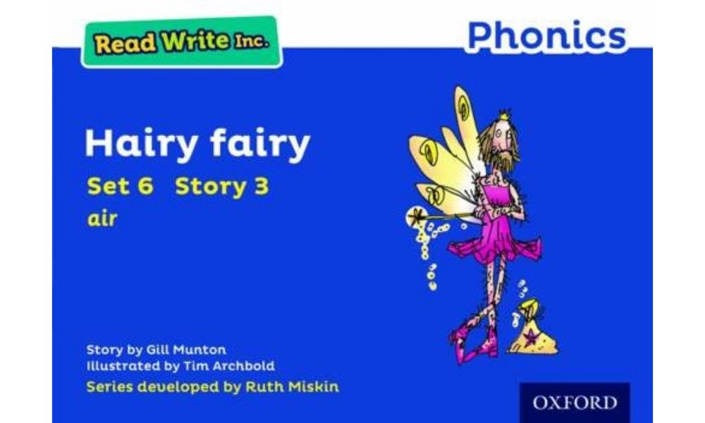 Read Write Inc. Phonics: Hairy Fairy (Blue Set 6 Storybook 3) Professional & Reference Books