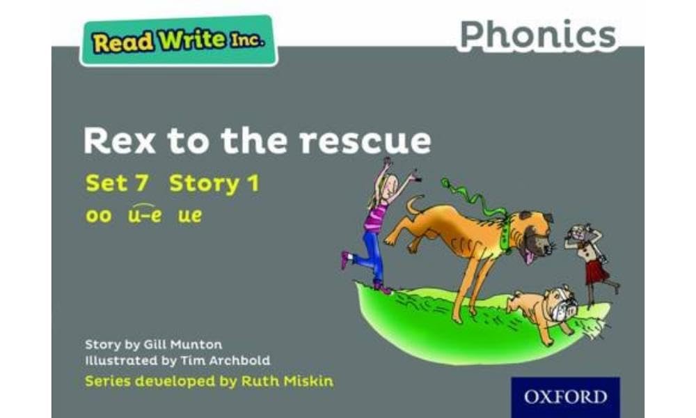 Read Write Inc. Phonics: Rex to the Rescue (Grey Set 7 Storybook 1) Professional & Reference Books
