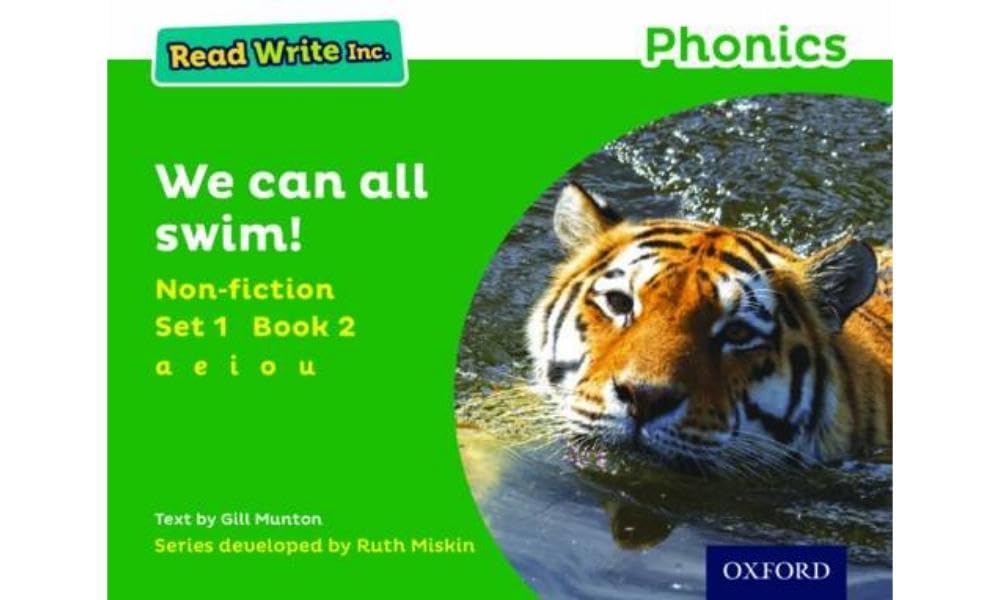 Read Write Inc. Phonics: We Can All Swim! (Green Set 1 Non-fiction 2) Professional & Reference Books