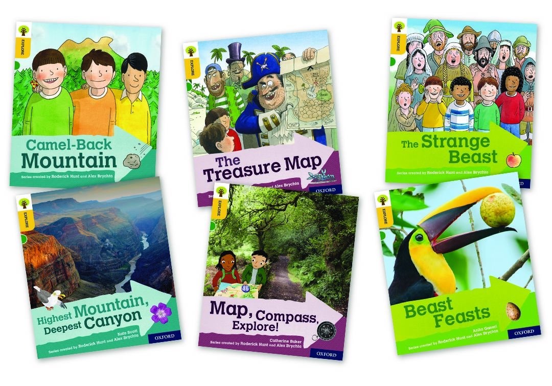 Oxford Reading Tree Explore with Biff, Chip and Kipper Level 5. Mixed Pack of 6 Novels & Short Stories