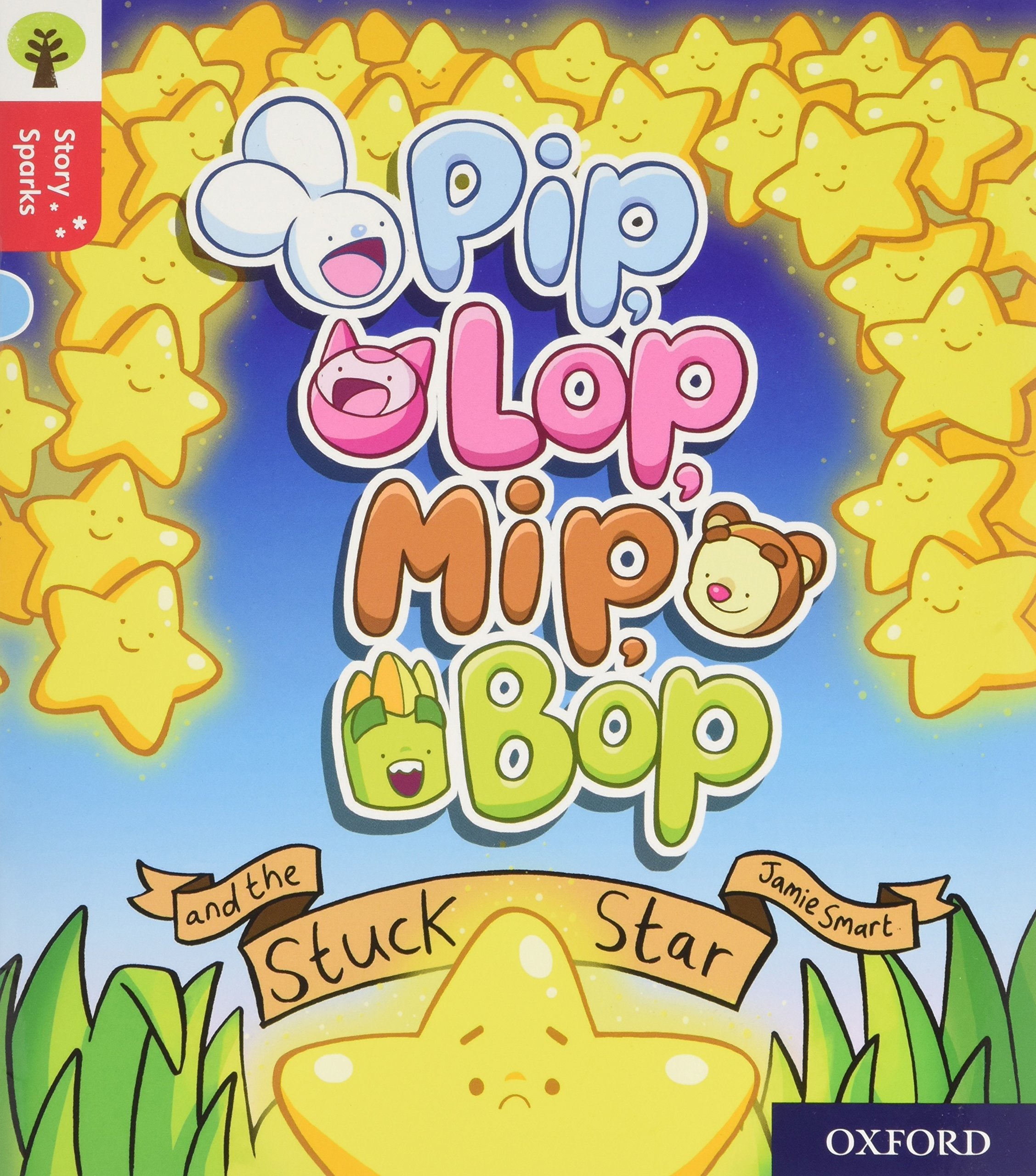 Oxford Reading Tree Story Sparks: Oxford Level 4: Pip, Lop, Mip, Bop and the Stuck Star Foreign Languages ​​& Dictionaries