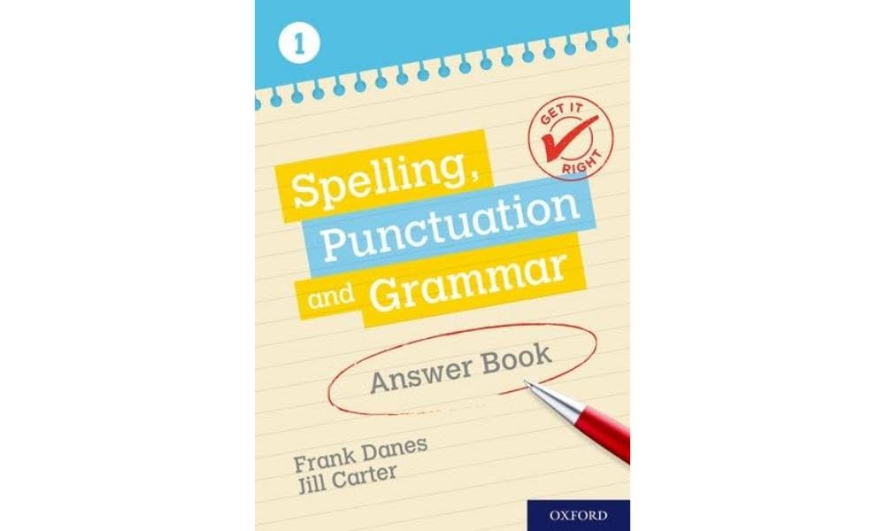 Get It Right: KS3; 11-14: Spelling, Punctuation and Grammar Answer Book 1 book