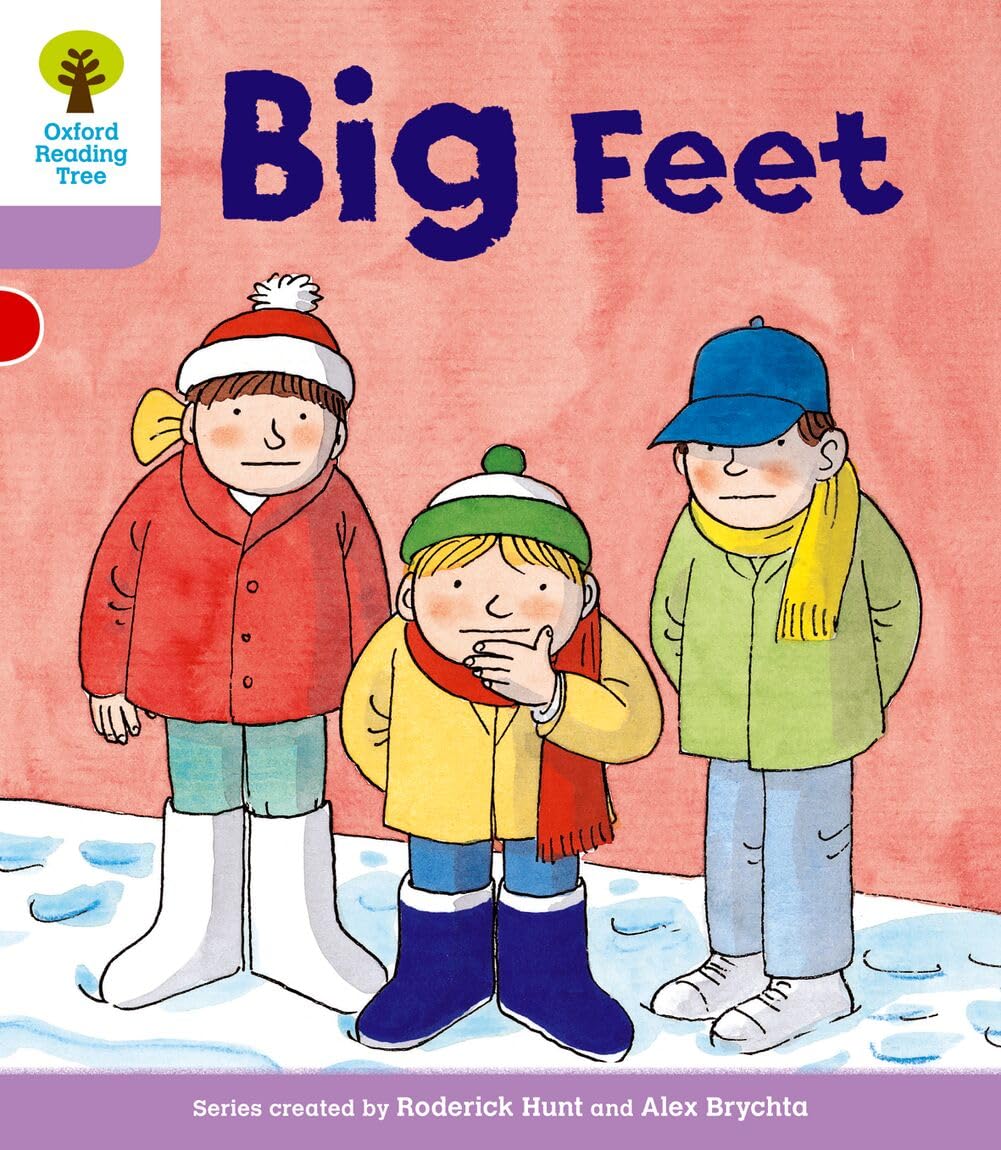 Oxford Reading Tree: Level 1+: First Sentences: Big Feet Study Guides