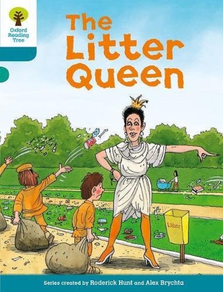 Oxford Reading Tree: Level 9: Stories: The Litter Queen Foreign Languages ​​& Dictionaries