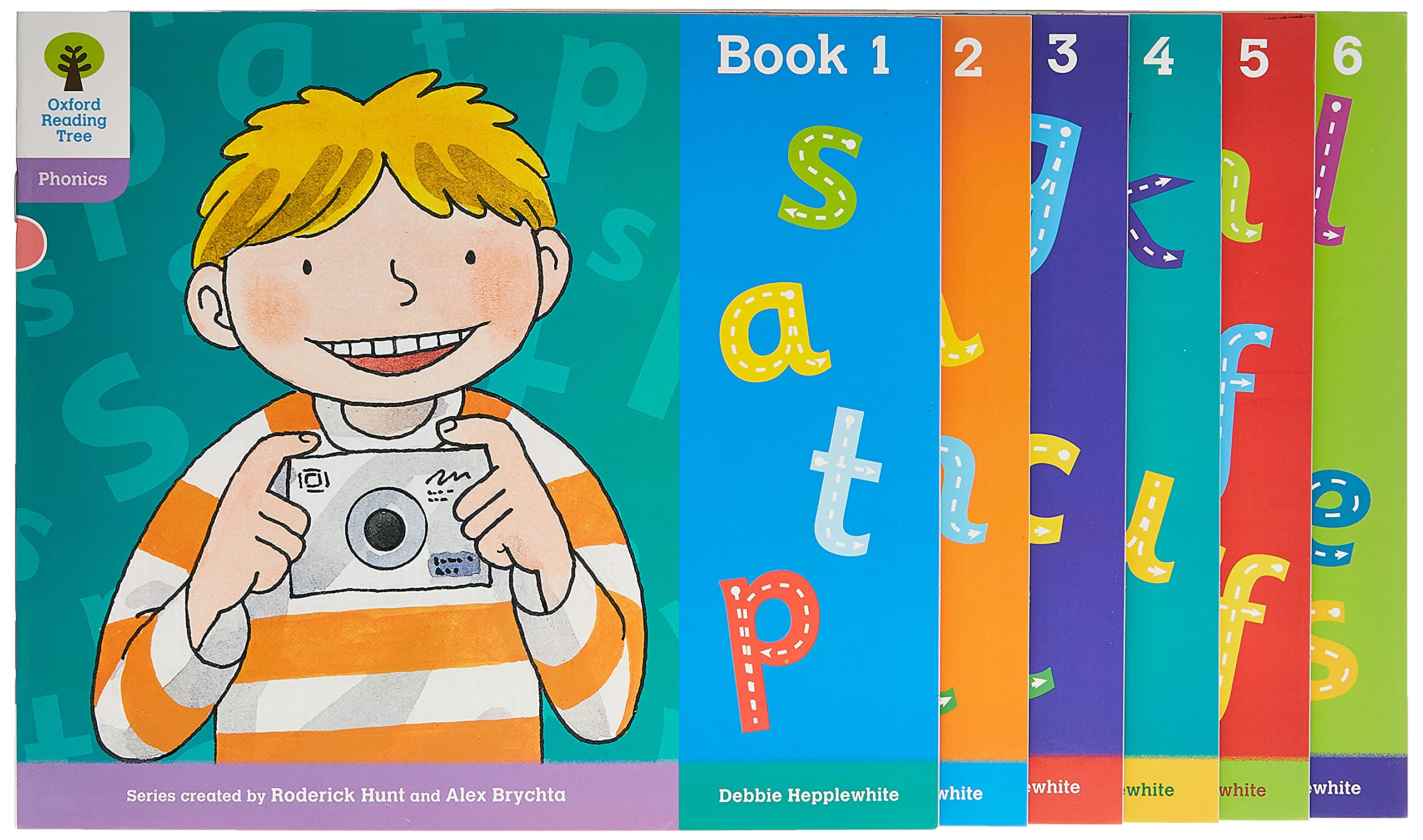 Oxford Reading Tree: Level 1+: Floppy's Phonics: Sounds Books: Pack of 6 Professional & Reference Books