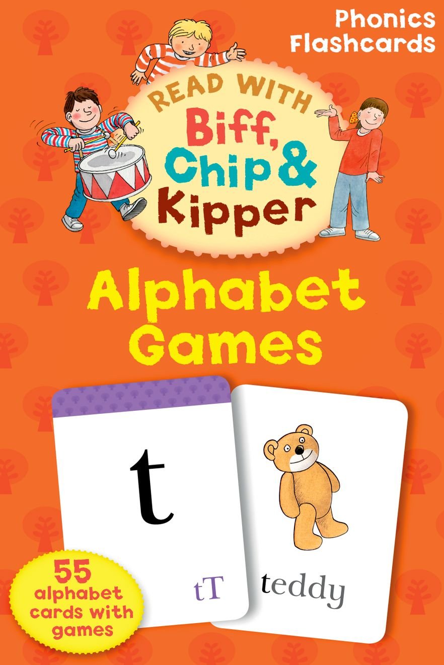 Oxford Reading Tree Read With Biff, Chip, and Kipper: Alphabet Games Flashcards Professional & Reference Books