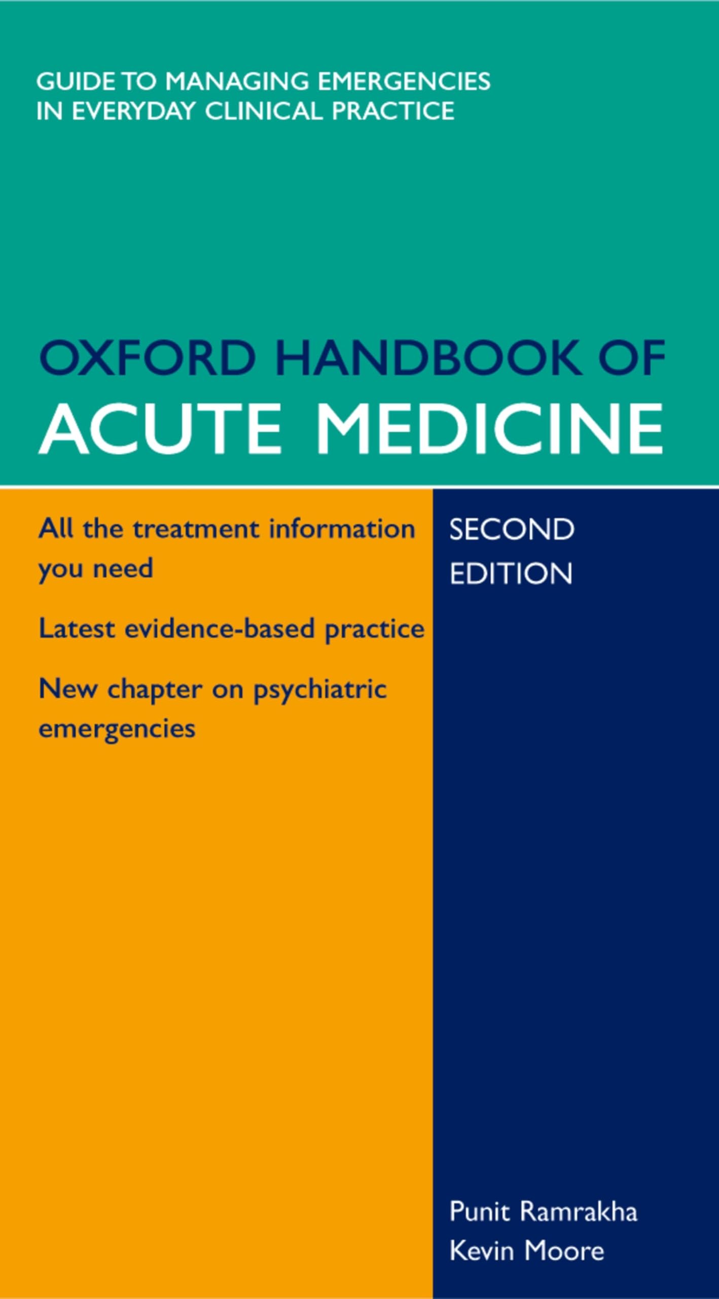 Oxford Handbook of Acute Medicine (Oxford Handbooks) Medicine