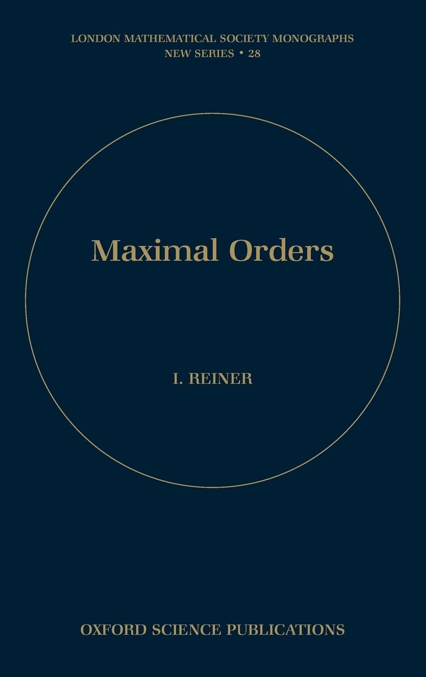 Maximal Orders Social Sciences